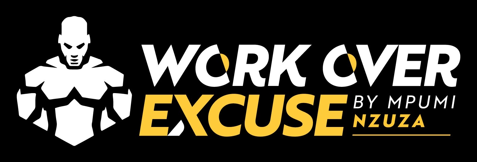Work Over Excuse by Mpumi Nzuza logo